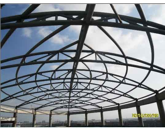 安宁中煤朔州宾馆管桁架工程