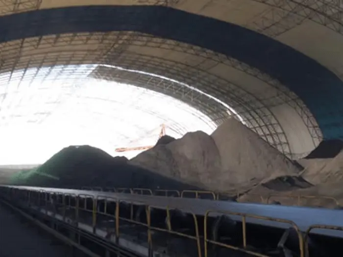 安宁煤棚料仓网架